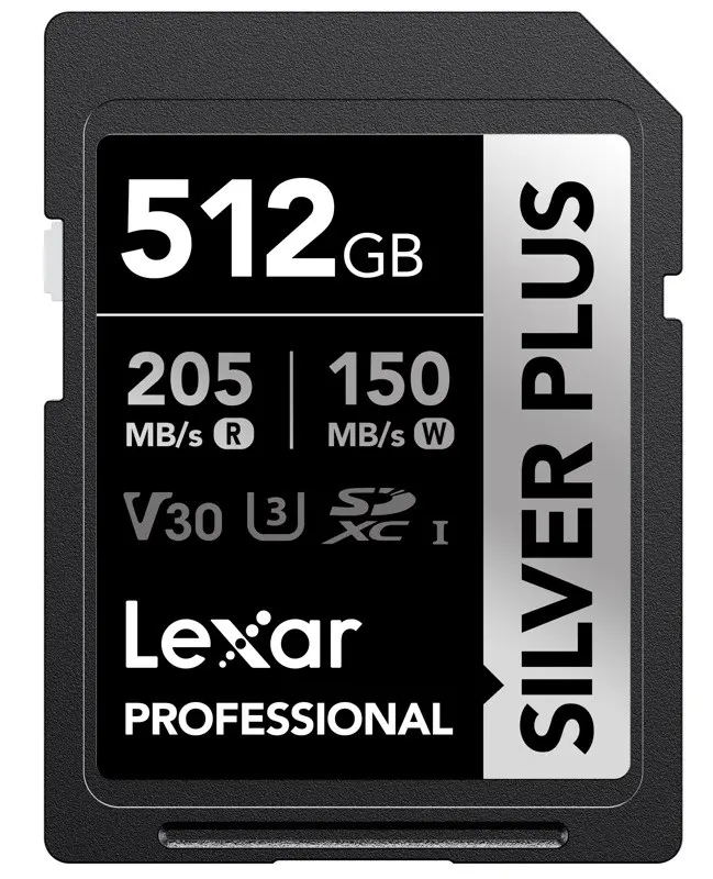 КАРТА ПАМЕТ SDXC 512GB 205/150MB/s UHS-I,C10,V30,U3 LEXAR - image 1