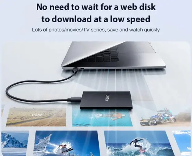 ПРЕНОСИМО SSD SL500 1TB USB 3.2 2000/1800MB/s LEXAR - image 8