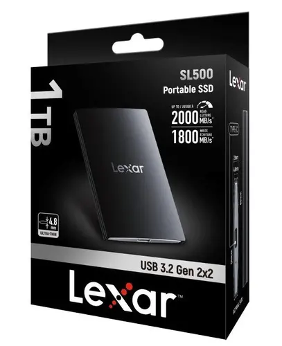 ПРЕНОСИМО SSD SL500 1TB USB 3.2 2000/1800MB/s LEXAR