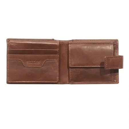 Мъжки кафяв портфейл Auto Set с лого на Volkswagen - image 1