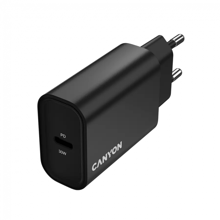 CANYON charger OnCharge 30CL Max Power 30W 1xPD EU Black - image 3
