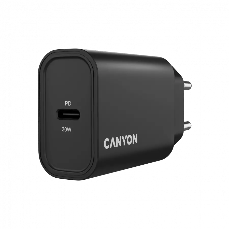 CANYON charger OnCharge 30CL Max Power 30W 1xPD EU Black - image 4