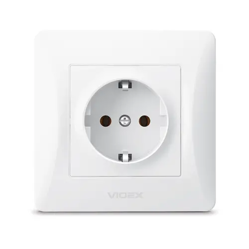 ΠΡΙΖΑ ΣΟΥΚΟ VF-BNSK1G-W 16A BINERA VIDEX - ΛΕΥΚΟ - 2