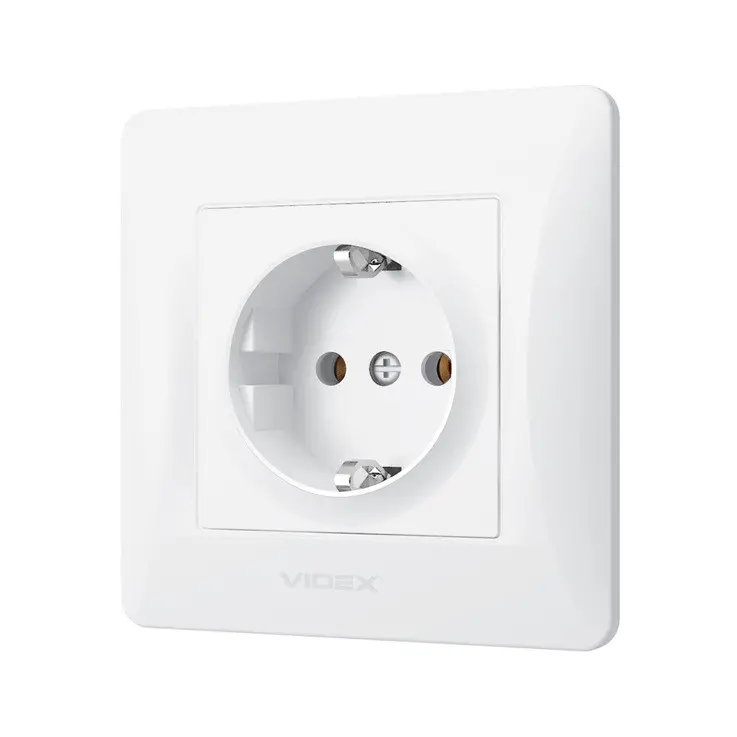 КОНТАКТ ШУКО VF-BNSK1G-W 16А BINERA VIDEX - БЯЛ - image 2
