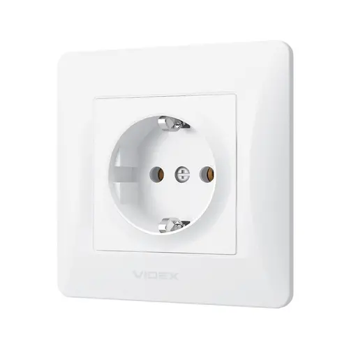 КОНТАКТ ШУКО VF-BNSK1G-W 16А BINERA VIDEX - БЯЛ - image 2