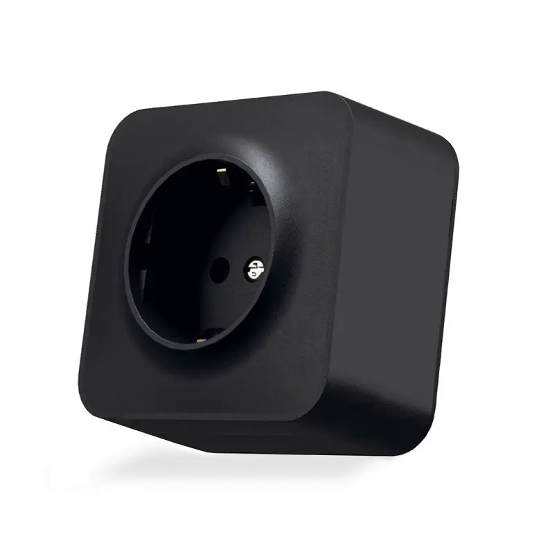 ОТКРИТ КОНТАКТ ТИП ШУКО 16А VF-BNS21G-BG BINERA VIDEX - ГРАФИТ