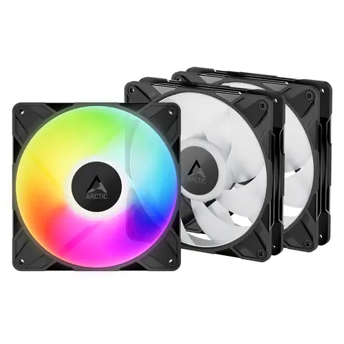 Set ventilatoare ARCTIC P14 Pro A-RGB - 140mm PWM 3-Pack - 1