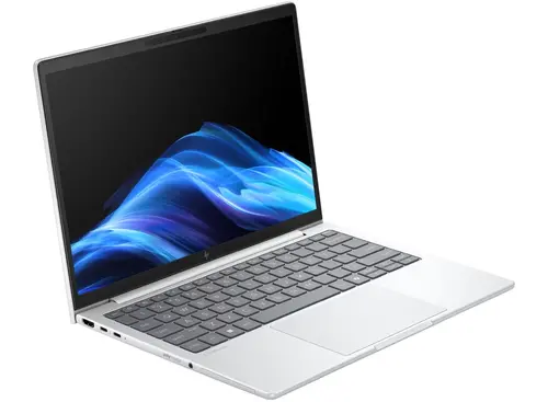 Лаптоп, HP EliteBook 8 G1i AI 13" Pike Silver, Ultra 7-255U(up to 5.2GH/12MB/12C), 13.3" WUXGA AG 400nits, 32GB On-board, 1TB PCIe SSD, WiFi 7 + BT 5.4, Backlit Kbd, FPR, Smart Card Reader, 3C Batt, Win 11 Pro, 3Y Offsite - image 1