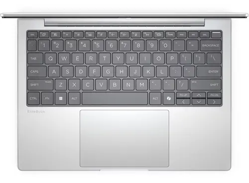 Лаптоп, HP EliteBook 8 G1i AI 13" Pike Silver, Ultra 7-255U(up to 5.2GH/12MB/12C), 13.3" WUXGA AG 400nits, 32GB On-board, 1TB PCIe SSD, WiFi 7 + BT 5.4, Backlit Kbd, FPR, Smart Card Reader, 3C Batt, Win 11 Pro, 3Y Offsite - image 4