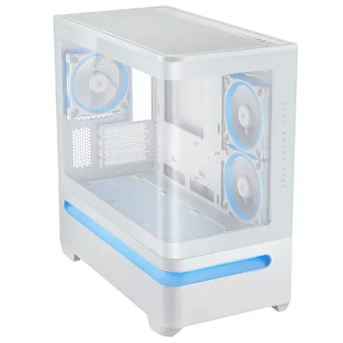 Кутия за компютър, Asus Prime AP202 TG White - image 2