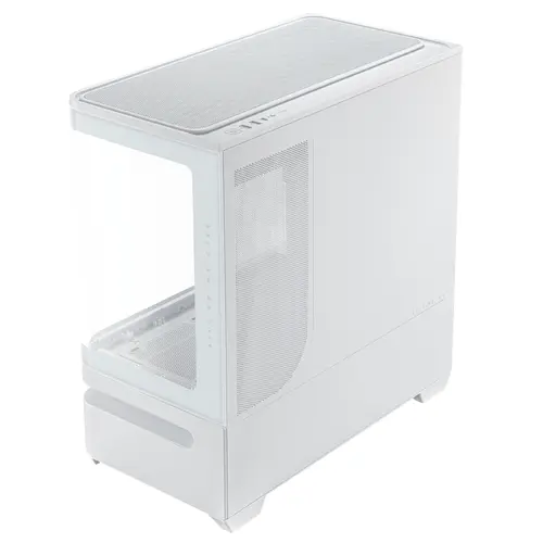 Кутия за компютър, Asus Prime AP202 TG White - image 4