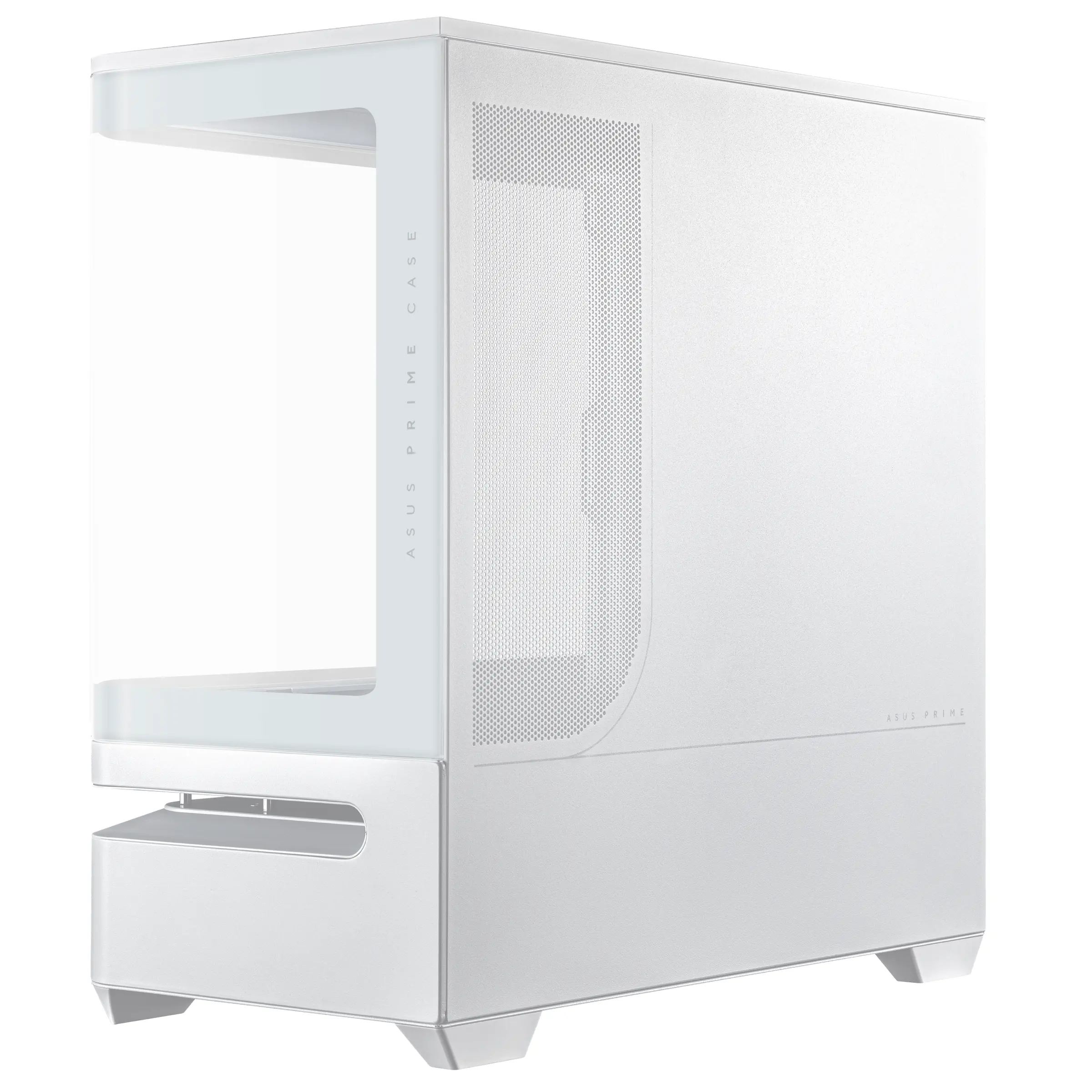 Кутия за компютър, Asus Prime AP202 TG White - image 5