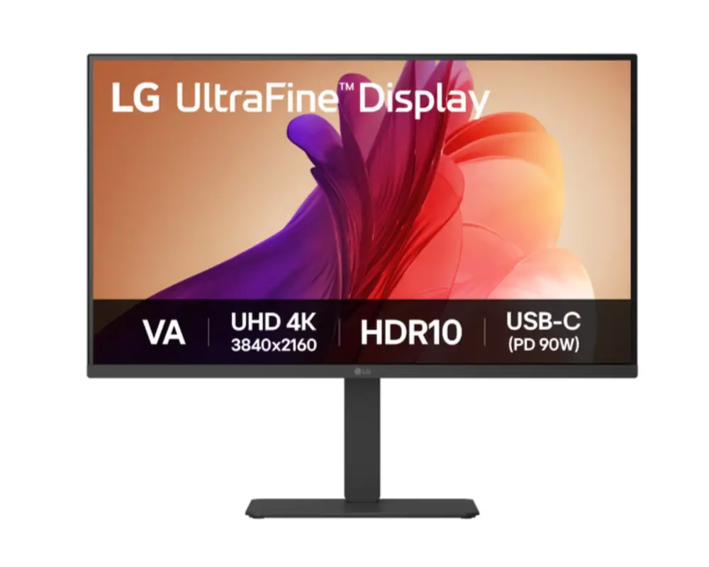 Monitor, LG 32U720A-B, 31.5" UltraFine 4K LED, VA, antireflexie, 5ms, 250 cd/m2, 3000:1, UHD (3840 x 2160), DCI-P3 90% , HDR 10, USB-C (PD 90W), HDMI