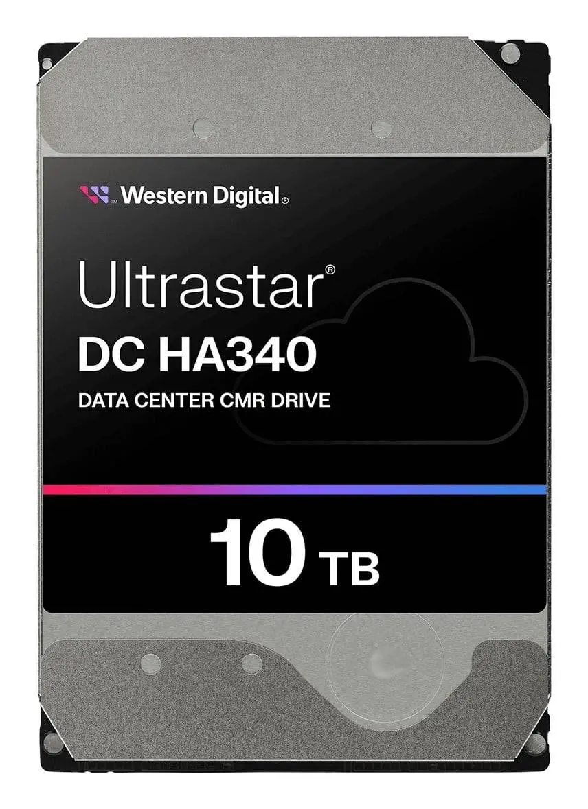 HDD Server WD/HGST ULTRASTAR DC HA340 (3.5’’, 10TB, 256MB, 7200RPM, SATA 6Gb/s, 512E SE NP3) SKU: 0B47062