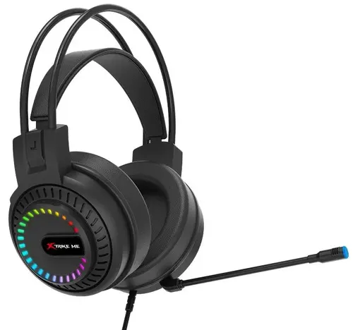 Xtrike ME геймърски слушалки Gaming Headphones HP-318 - 50mm, RGB - image 1