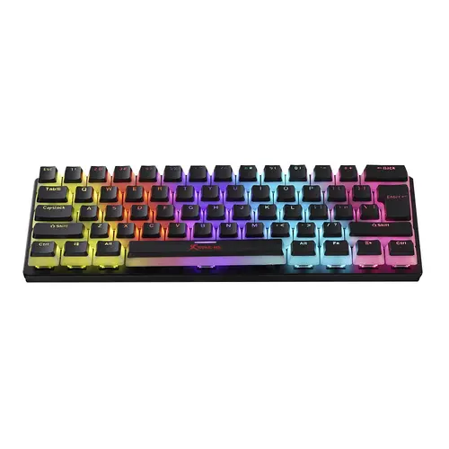 Xtrike ME геймърска механична клавиатура Gaming Mechanical keyboard 61 keys TKL - GK-985P - BLUE switches - image 1