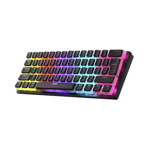 Xtrike ME геймърска механична клавиатура Gaming Mechanical keyboard 61 keys TKL - GK-985P - BLUE switches - image 2