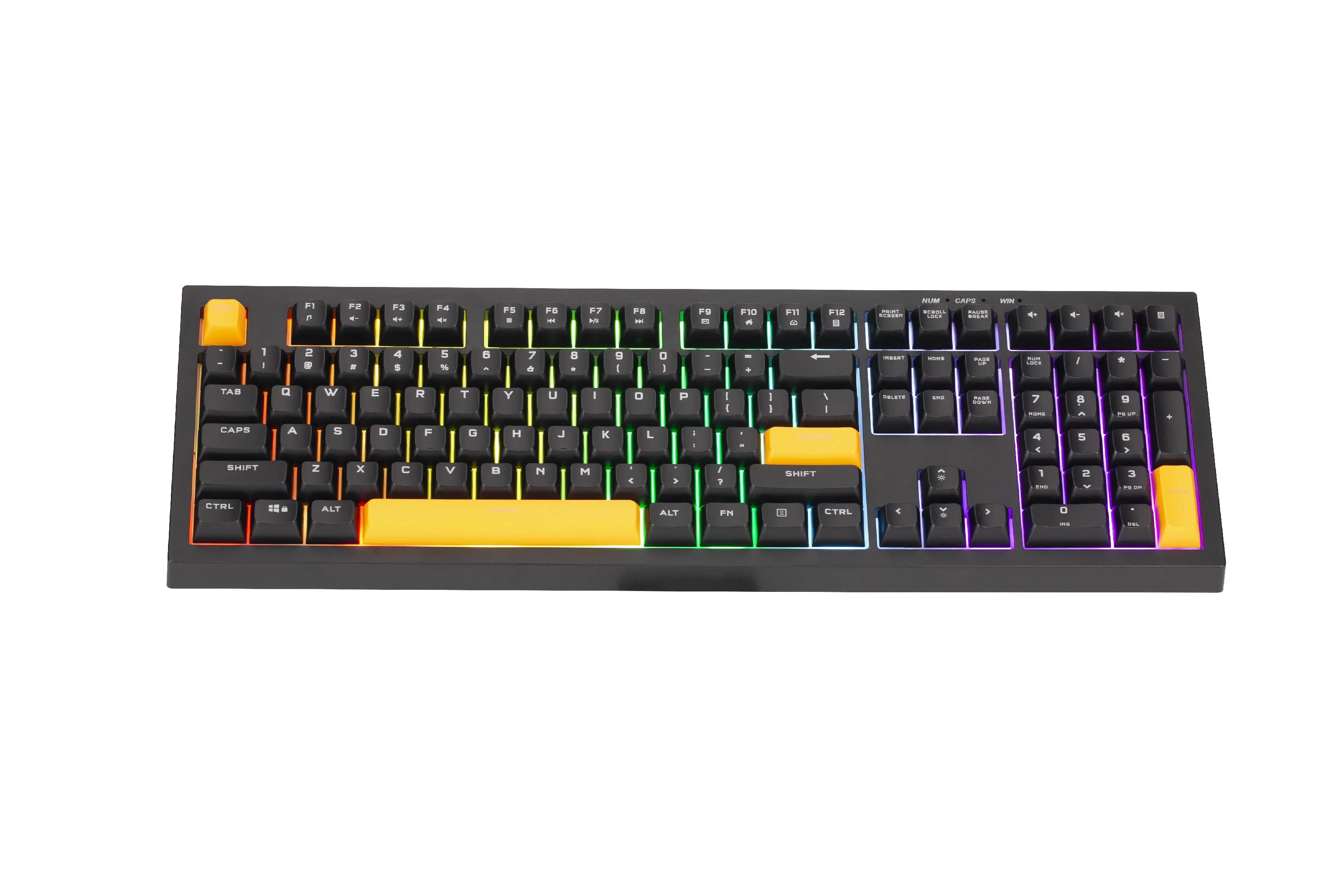 Xtrike ME геймърска клавиатура Gaming Keyboard 104 keys - KB-512 BK - Silent - image 1