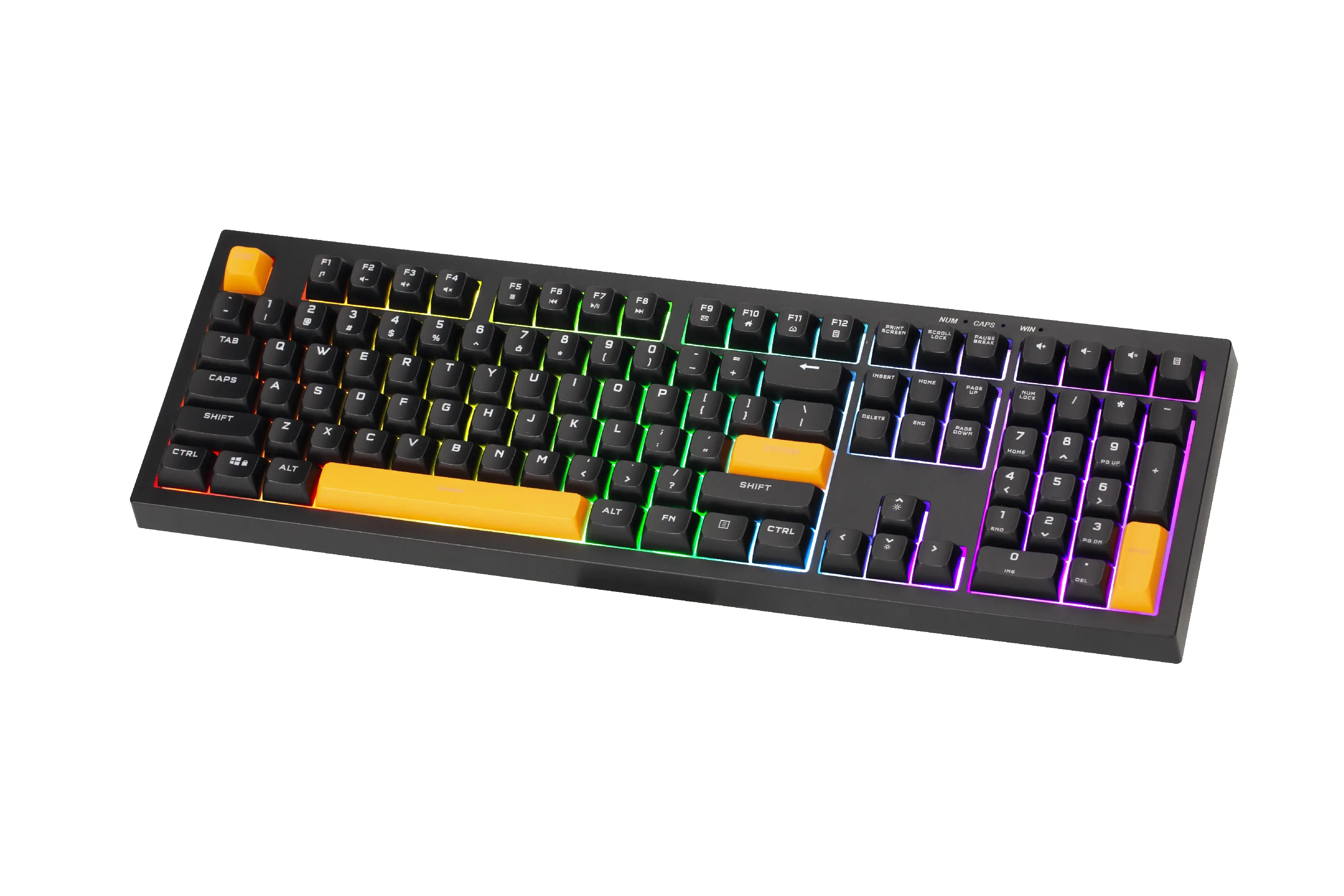 Xtrike ME геймърска клавиатура Gaming Keyboard 104 keys - KB-512 BK - Silent - image 2