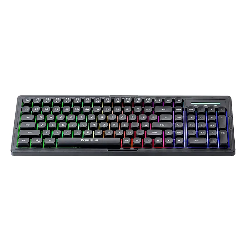 Xtrike ME геймърска клавиатура Gaming Keyboard 104 keys - KB-309 BK - Silent Tactile