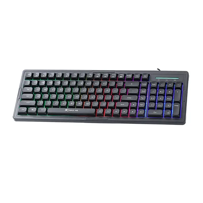 Xtrike ME геймърска клавиатура Gaming Keyboard 104 keys - KB-309 BK - Silent Tactile - image 1