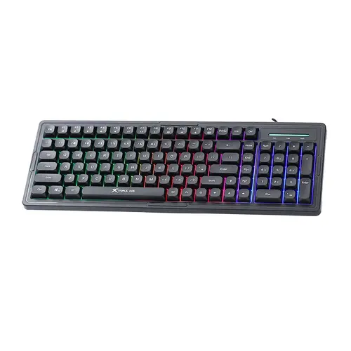 Xtrike ME геймърска клавиатура Gaming Keyboard  104 keys - KB-309 BK - Silent Tactile - image 1