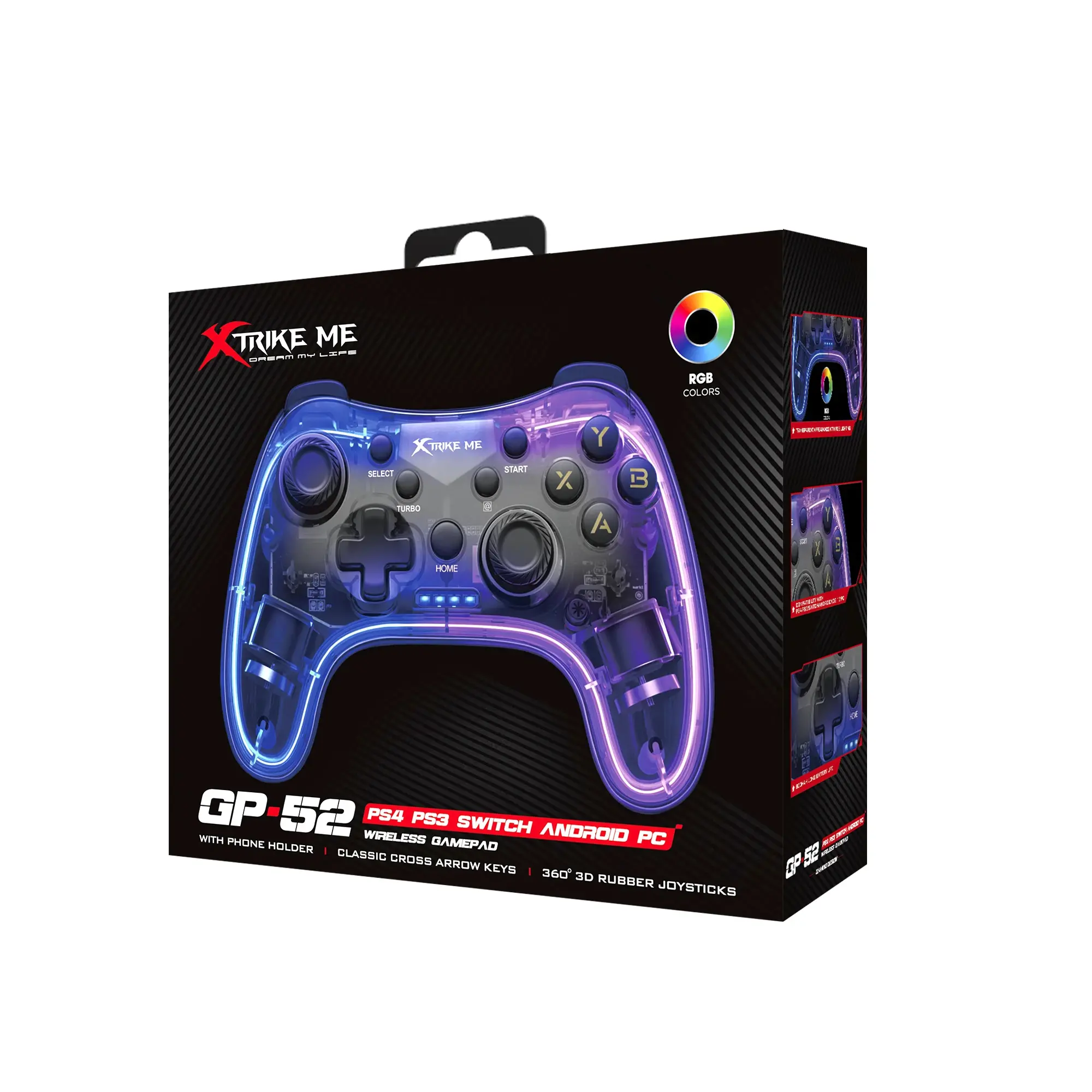 Xtrike ME геймпад Gamepad GP-52 - PS4, Wireless, Bluetooth - image 6