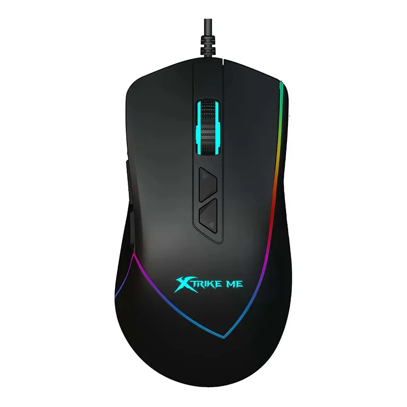 Xtrike ME Gaming ποντίκι Gaming Mouse GM-320 Black -12800dpi, RGB