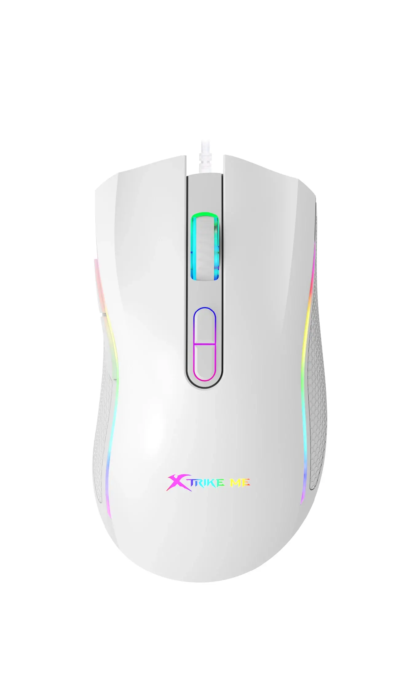 Xtrike ME Mouse de gaming GM-314 Alb - 7200dpi, RGB