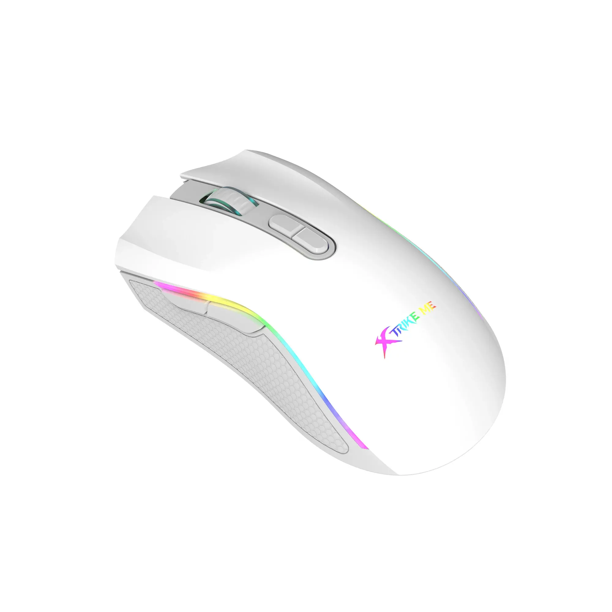 Xtrike ME Геймърска мишка Gaming Mouse GM-314 White - 7200dpi, RGB - image 1