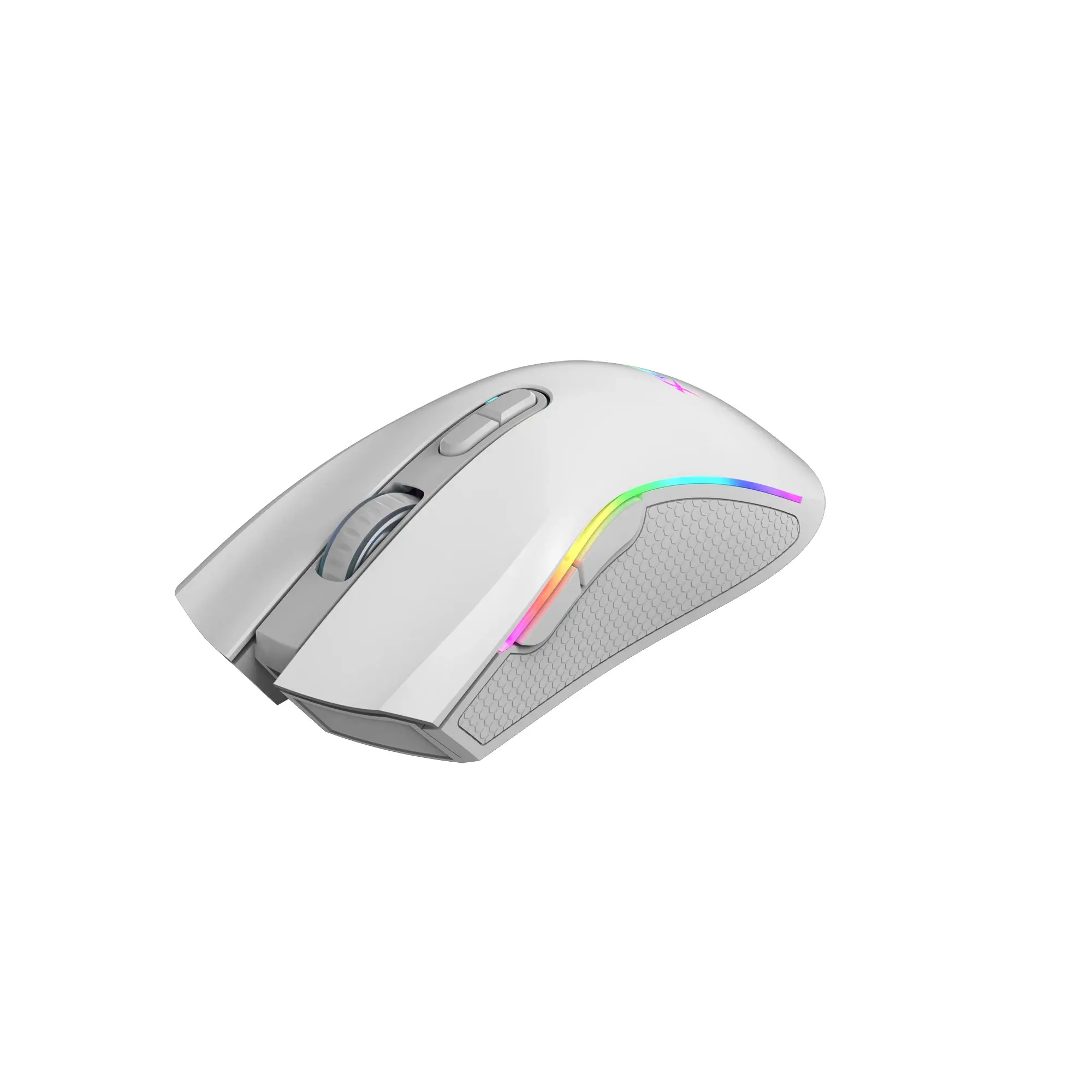 Xtrike ME Геймърска мишка Gaming Mouse GM-314 White - 7200dpi, RGB - image 2