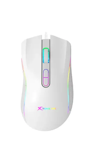 Xtrike ME Gaming ποντίκι GM-314 Λευκό - 7200dpi, RGB - 1