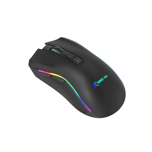 Xtrike ME Геймърска мишка Gaming Mouse GM-314 Black - 7200dpi, RGB - image 1