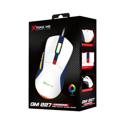 Xtrike ME Геймърска мишка Gaming Mouse GM-227 - 3600dpi - image 6