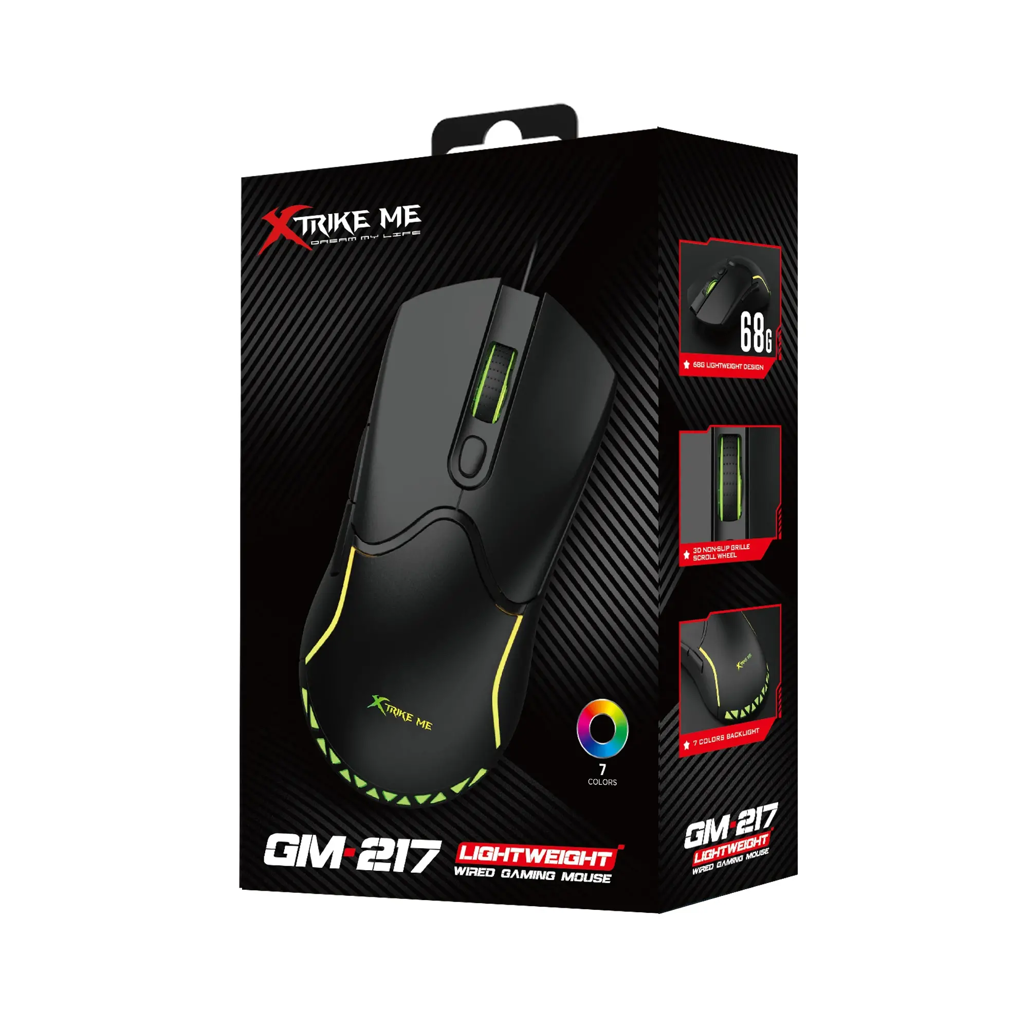 Xtrike ME Геймърска мишка Gaming Mouse GM-217 - 3600dpi - image 6