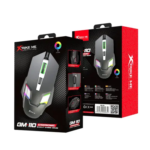 Xtrike ME Gaming ποντίκι GM-110 - 3600dpi - 7