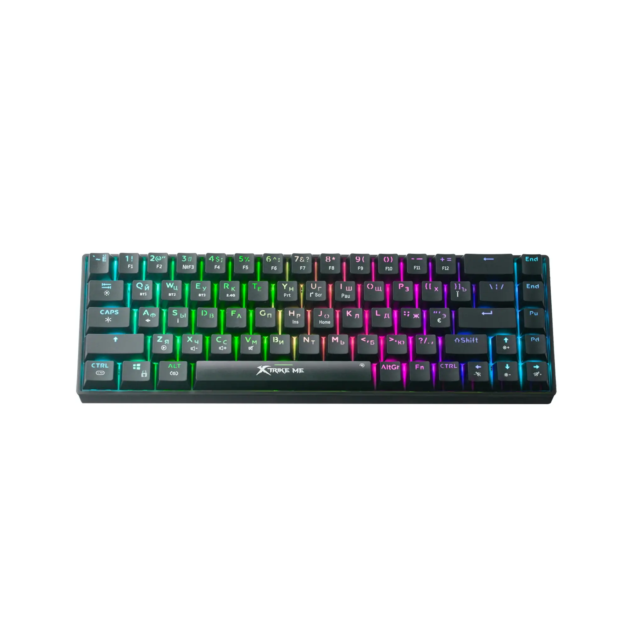 Xtrike ME безжична механична геймърска клавиатура Wireless Gaming Mechanical keyboard - GK-995W - RED switches, BT5.2, 2.4G - image 1