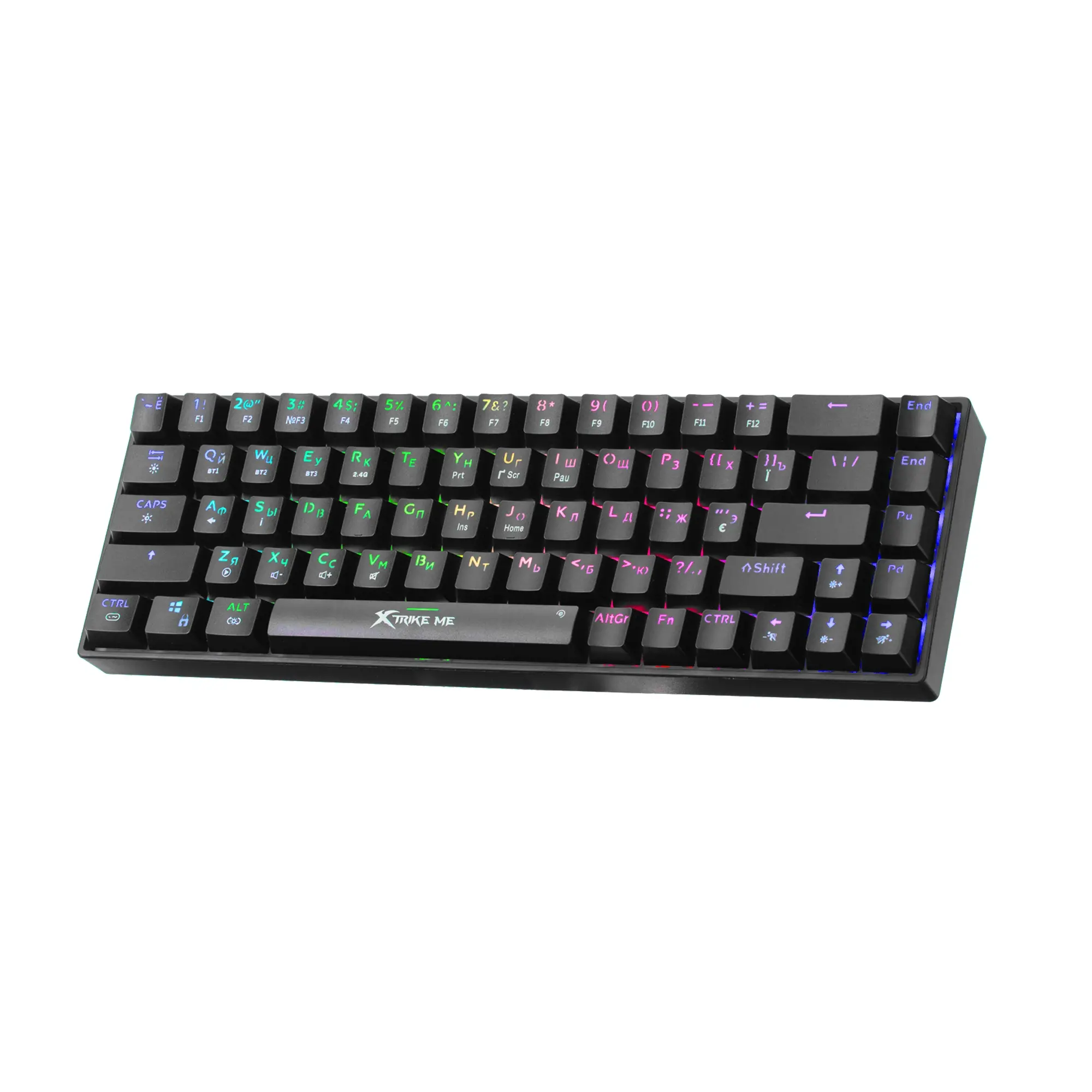 Xtrike ME безжична механична геймърска клавиатура Wireless Gaming Mechanical keyboard - GK-995W - RED switches, BT5.2, 2.4G - image 2