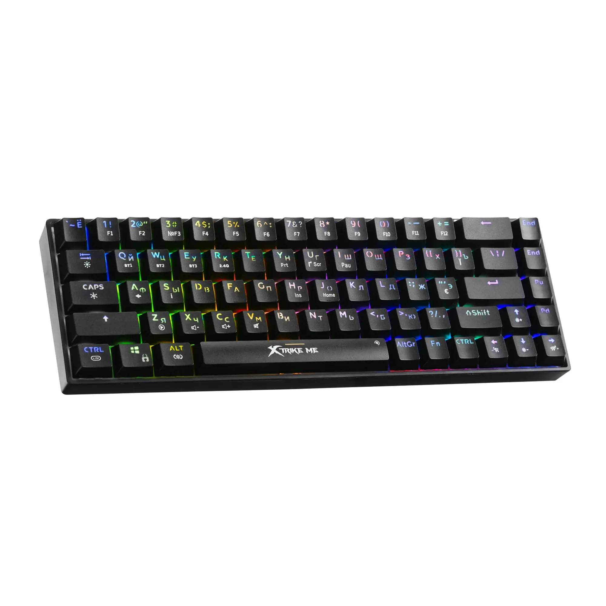 Xtrike ME безжична механична геймърска клавиатура Wireless Gaming Mechanical keyboard - GK-995W - RED switches, BT5.2, 2.4G - image 3