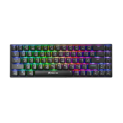 Xtrike ME ασύρματο μηχανικό gaming πληκτρολόγιο Wireless Gaming Mechanical keyboard - GK-995W - RED switches, BT5.2, 2.4G - 1