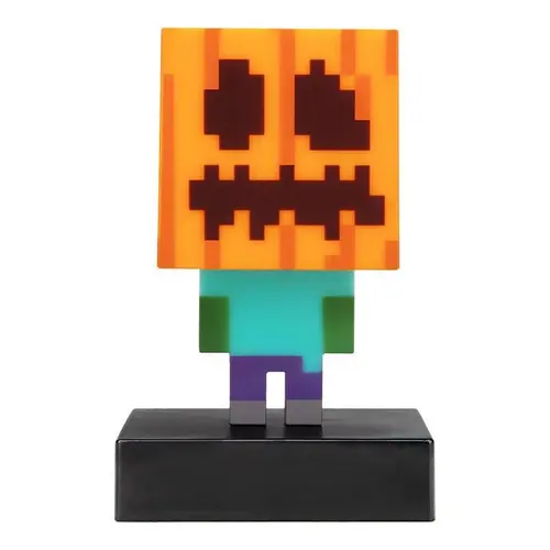 Αγαλματίδιο Paladone Icons: Minecraft - Zombie Jack O Lantern Light PP15302MCF - 1