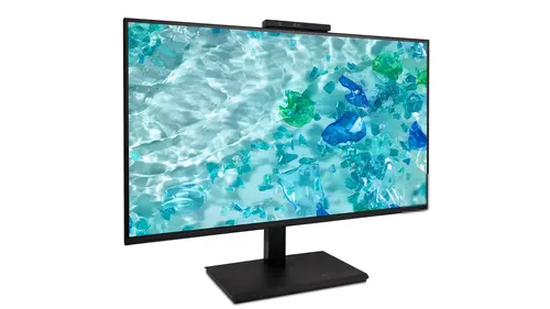 Монитор, Acer Vero B247YD6bmiprczx, 23.8" IPS LED ZeroFrame, FHD (1920x1080), Adaptive Sync 120Hz, 4ms (GTG), 1500:1, 250 nits, HDMI, VGA, DP, Speakers, Audio in/out, USB3.2x3 (1up 3down), 5MP Cam, ERGO Stand, Energy Star, EPEAT Gold , Black - image 1