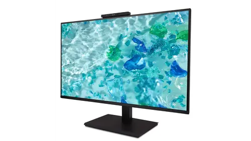 Монитор, Acer Vero B247YD6bmiprczx, 23.8" IPS LED ZeroFrame, FHD (1920x1080), Adaptive Sync 120Hz, 4ms (GTG), 1500:1, 250 nits, HDMI, VGA, DP, Speakers, Audio in/out, USB3.2x3 (1up 3down), 5MP Cam, ERGO Stand, Energy Star, EPEAT Gold , Black - image 2
