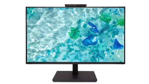 Монитор, Acer Vero B247YD6bmiprczx, 23.8" IPS LED ZeroFrame, FHD (1920x1080), Adaptive Sync 120Hz, 4ms (GTG), 1500:1, 250 nits, HDMI, VGA, DP, Speakers, Audio in/out, USB3.2x3 (1up 3down), 5MP Cam, ERGO Stand, Energy Star, EPEAT Gold , Black