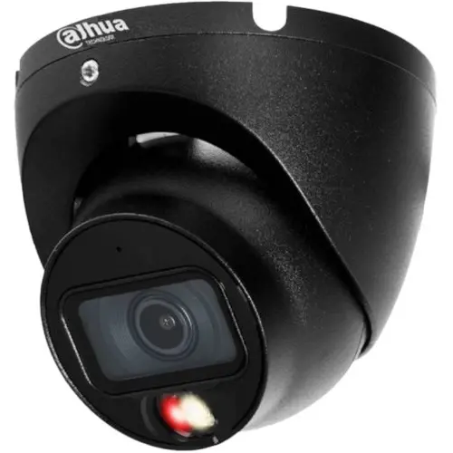 Камера Dahua IPC-HDW1639T-A-IL-0280B-S6-BLACK, 5MP,Eyebal, IP, 2,8мм, мик., 30м.