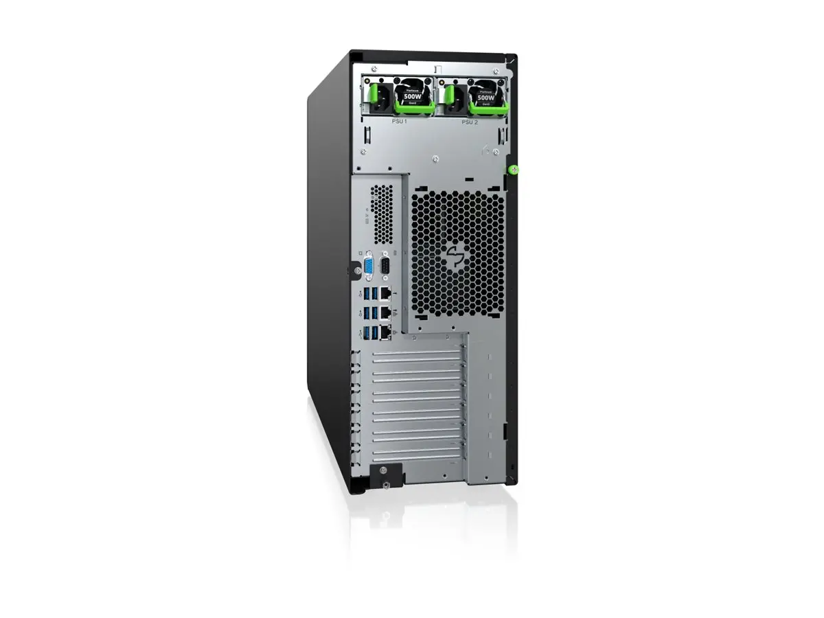 FUJITSU PRIMERGY TX1330 M6 Intel Xeon 6333P 6C/12T 3.1GHz 32GB DDR5 4xLFF 2xRPS 500W 2x1Gbps eLCM 1y OS - image 9