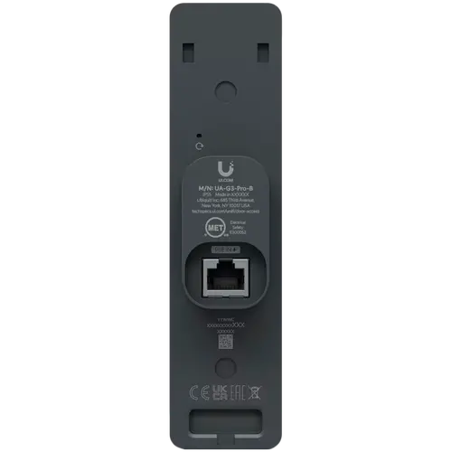 Ubiquiti UA-G3-Pro-B cititor NFC și interfon pentru interior/exterior cu suport Apple Touch Pass, videoul funcționează la o înălțime de montare - 5