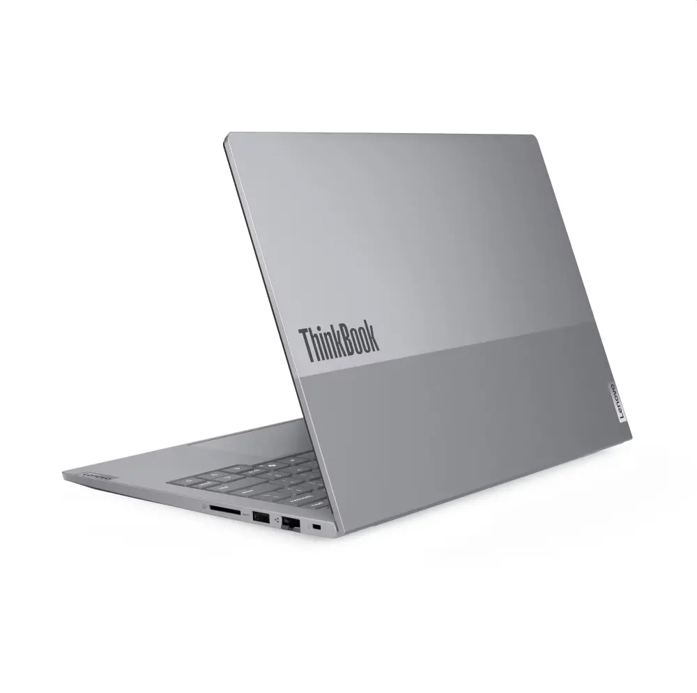 Лаптоп, Lenovo ThinkBook 14 G8 Intel Core Ultra 5 225U (up to 4.8GHz, 12MB), 16GB DDR5-5600, 512GB SSD, 14" WUXGA (1920x1200) IPS AG, Integrated Graphics, 1080p&IR Cam, Backlit KB, 3 cell, WLAN, BT, FPR, DOS, 3Y CCI - image 1