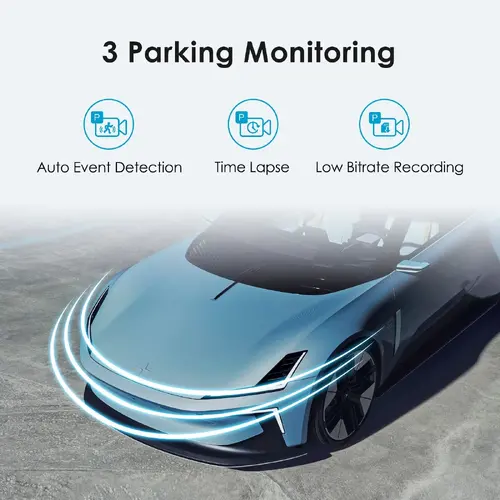 VIOFO Κάμερα αυτοκινήτου Dash Cam A119 V3-G - μονάδα GPS, Quad HD+, HDR, Sony STARVIS - 5
