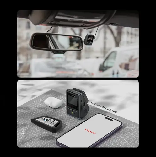 VIOFO Видеорегистратор Dash Cam A119 MINI 2 - GPS Module, 2K HDR, 60 FPS,  Sony STARVIS 2 - image 7